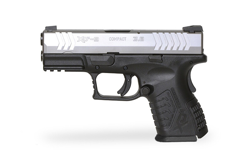 Compact 3.8 - 9x19 stainless compact