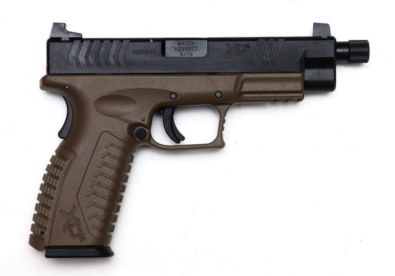 Standard 9 4.5 threated barrel