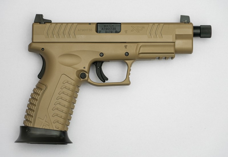 HS XDM 9 4.5 Elite "A" threated barrel
