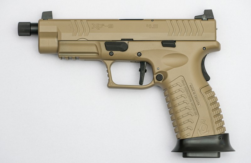 HS XDM 9 4.5 Elite "B" threated barrel