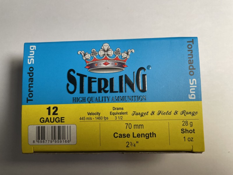 Sterling Tornádó Slug 30gr  12/70