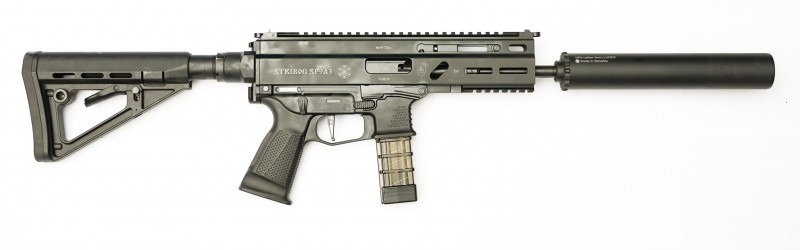 GP Stribog SP9A3 + 3LUG hangtompító