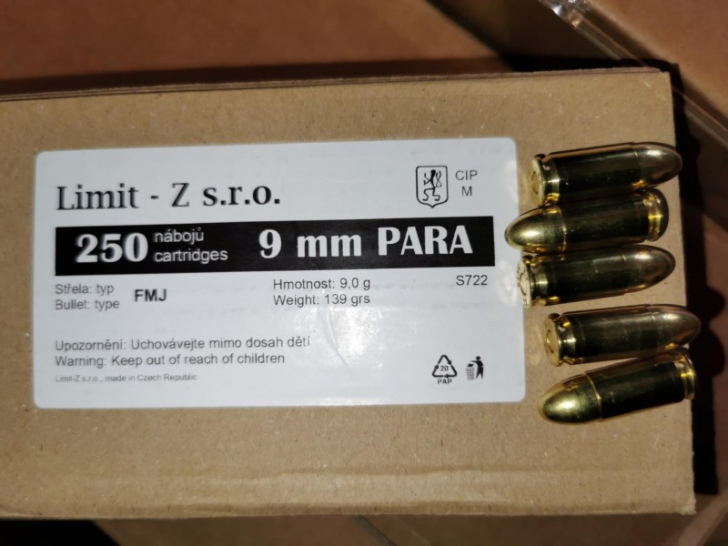 Limit - Z 9x19  9 gramm